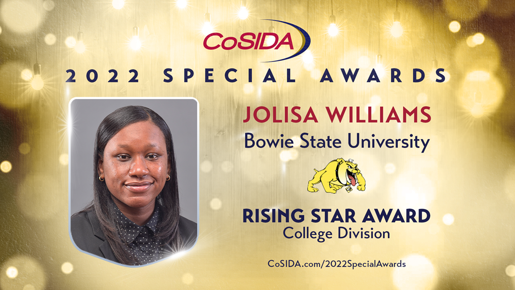 2022 Special Awards Salute: Jolisa Williams, Rising Star Award